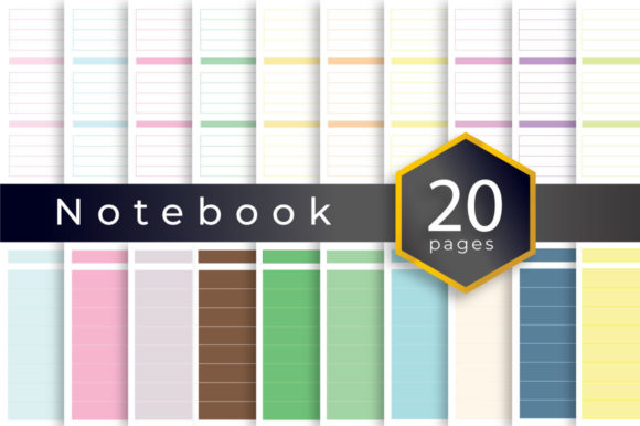 Download Notebook Printable Papers KDP Interior - Printable papers Collection