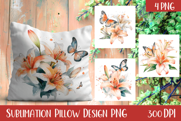 Download Cute Flowers Sublimation | Floral Pillow - Cute flowers sublimation Collection