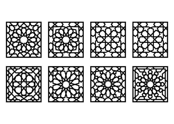 Download Geometric Panel EPS Bundle - Premium Bundle
