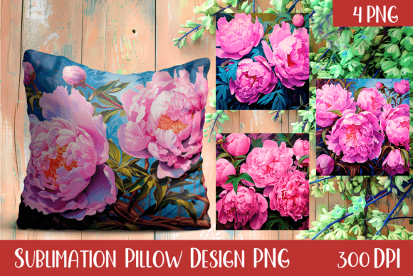 Download Cute Flowers Sublimation | Floral Pillow - Cute flowers sublimation Collection